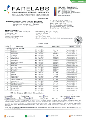 NABL Accredited Laboratory Testing Sundarini Naturals